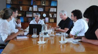 El vicegobernador se reuni� con la Junta de la UPrO