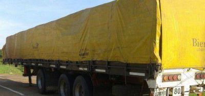 Intentan contrabandear porotos con documentos mellizos