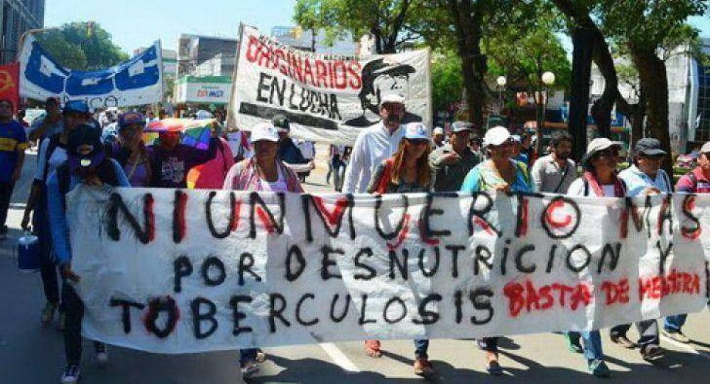 Organizaciones pidieron ni un muerto m�s por desnutrici�n, ni tuberculosis