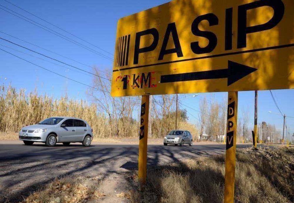 Por falta de fondos, se paraliza la ejecuci�n de la obra del Pasip