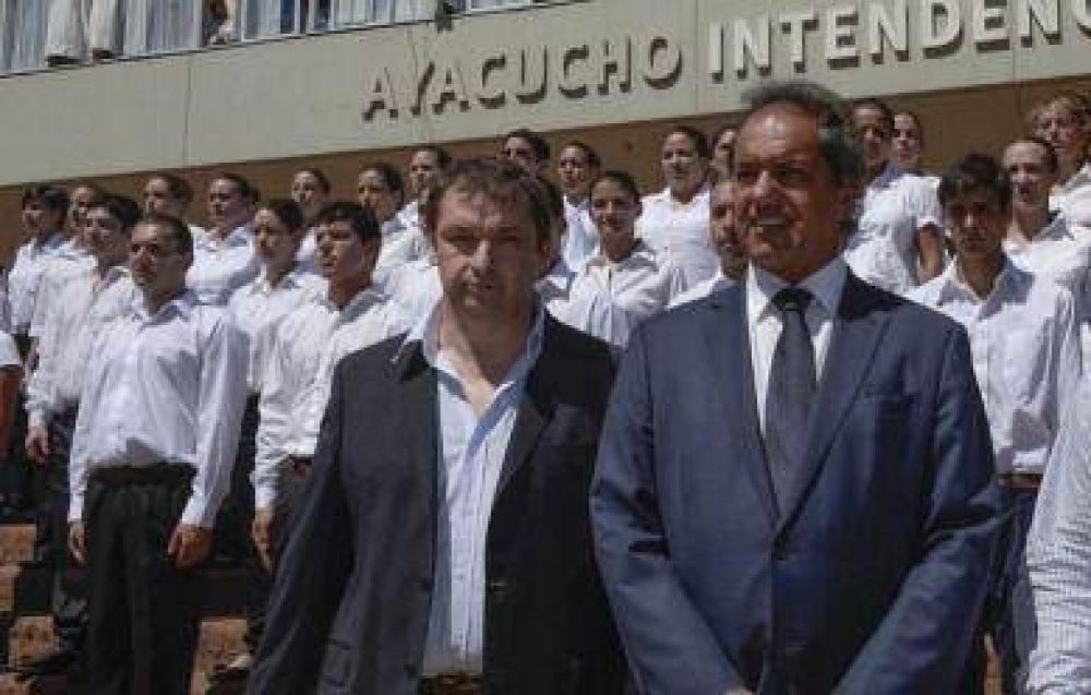 Scioli en Ayacucho: La prioridad es defender la vida, buscar el progreso