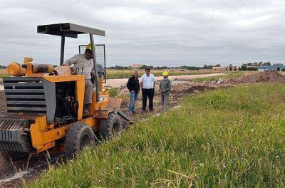 Comenzaron las obras de construcci�n de la red de gas para el futuro Parque Empresarial