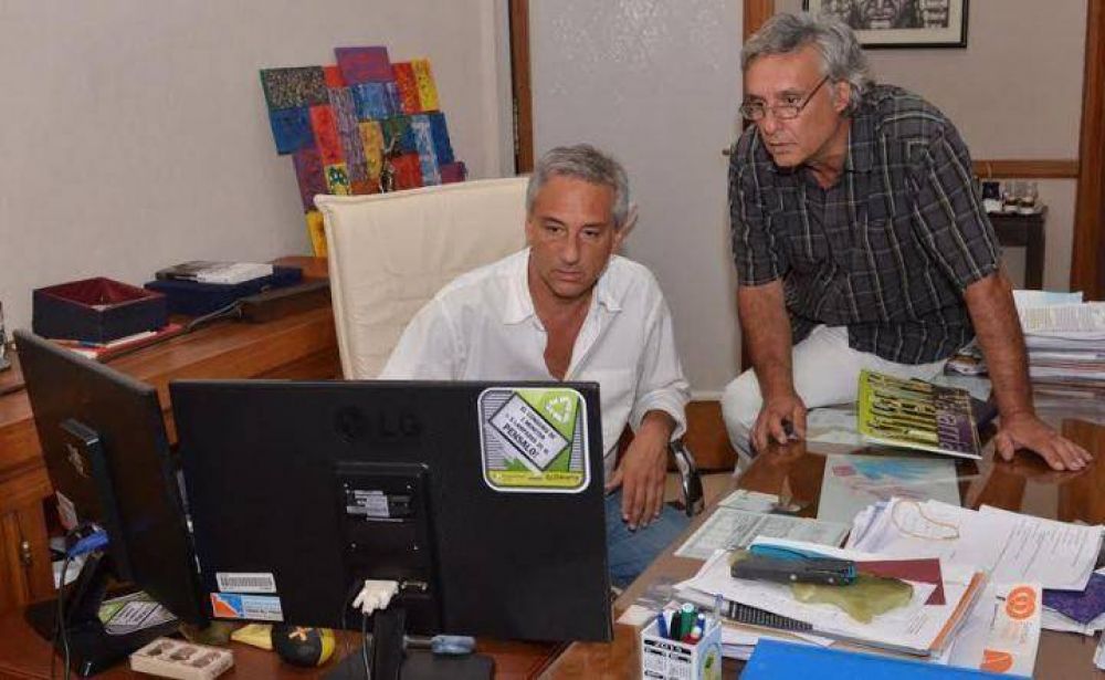 Saladillo: Sergio Giordano visit� Olavarr�a y se interioriz� en aspectos de la gesti�n municipal 