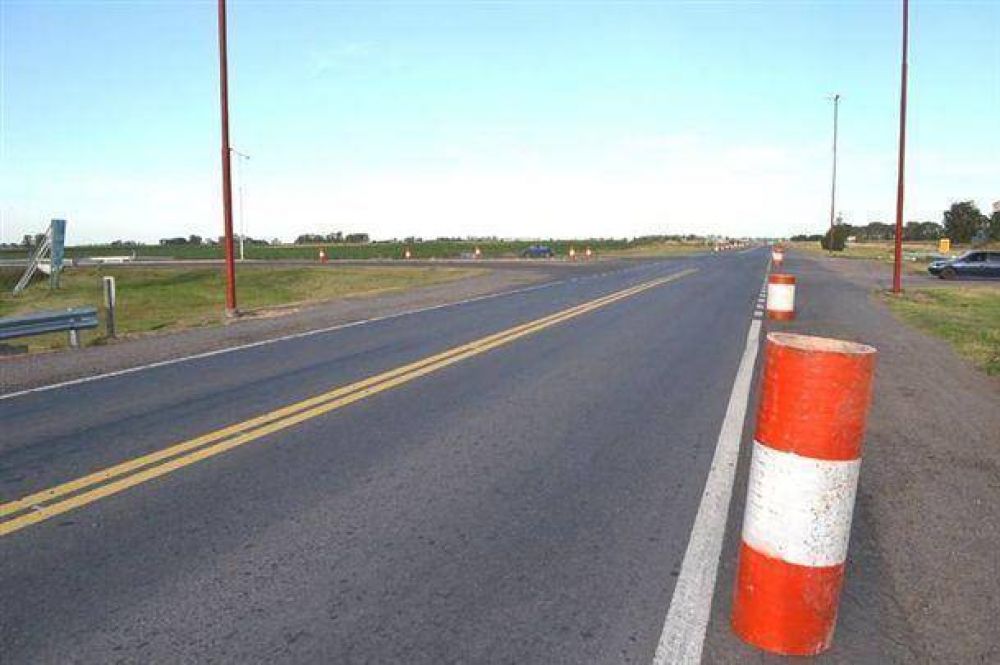 Se inici� la obra de construcci�n de la rotonda de acceso Kirchner y Ruta 5