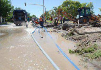 Los vecinos de siete barrios del este, sin agua por 20 horas 