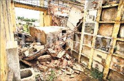 El antes y el despu�s del derrumbe: qu� se hizo y qu� no en el Cementerio