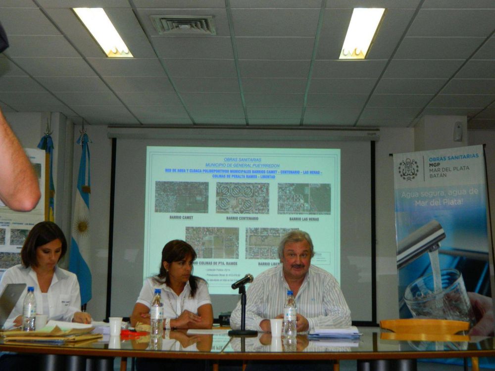Obras Sanitarias finaliz� la red de agua en 