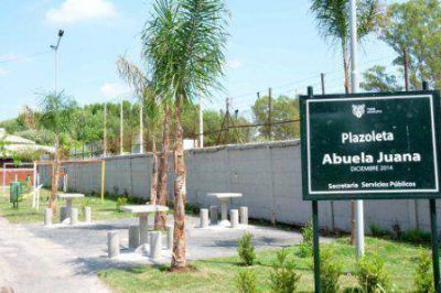 Tigre inaugur� la nueva Plazoleta Abuela Juana 