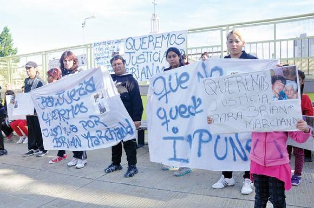 Un pedido de justicia a un mes del asesinato de Brian Marchand