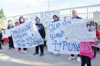Un pedido de justicia a un mes del asesinato de Brian Marchand