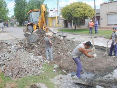 Iniciaron las obras en Primera Junta