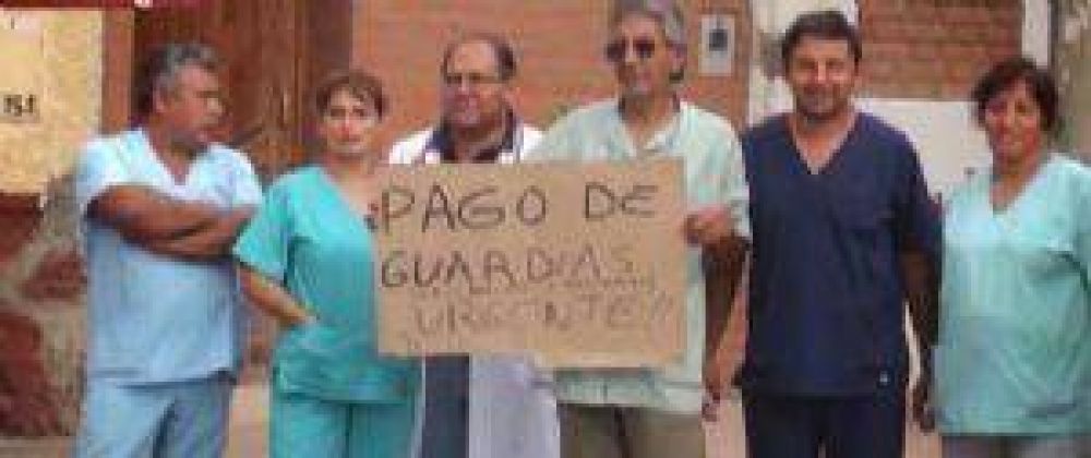 Protesta en Andalgal por guardias mdicas adeudadas