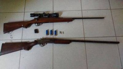 Un sujeto detenido por tenencia ilegal de armas