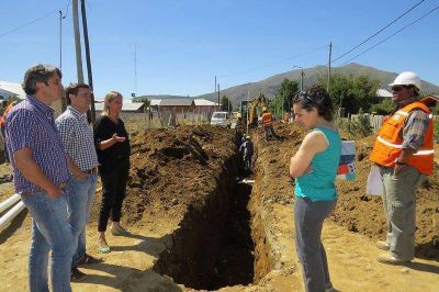 La intendenta recorri� obras del PROMEBA