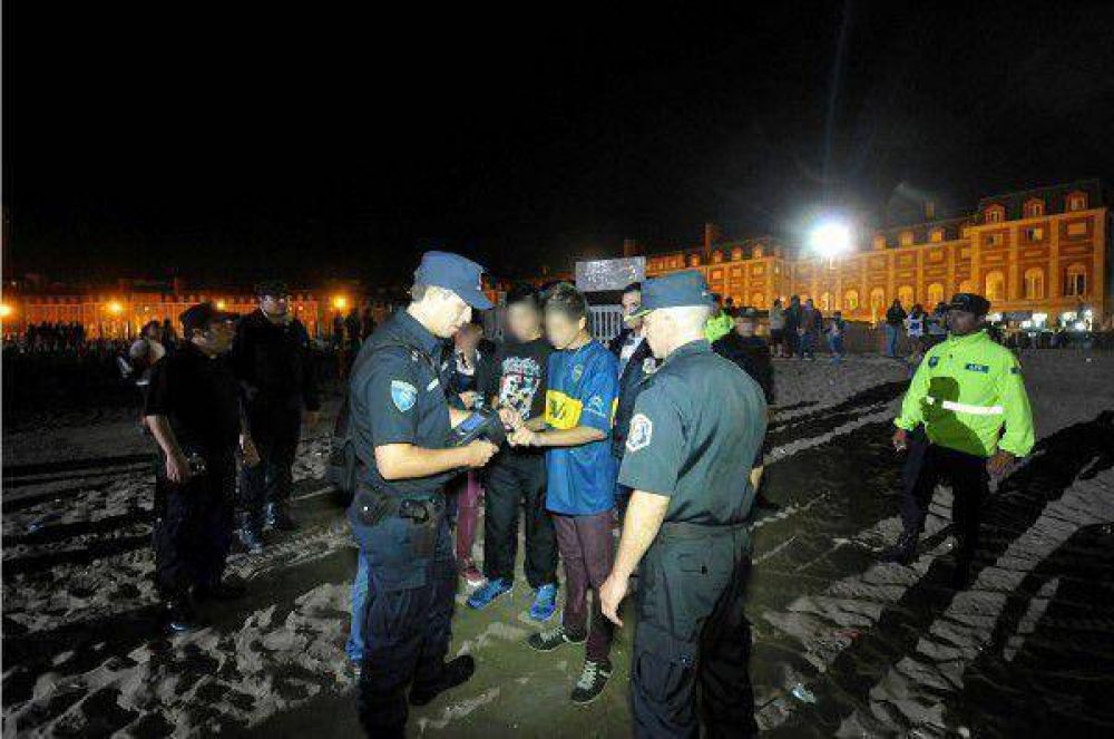 Intenso operativo nocturno en las playas del centro