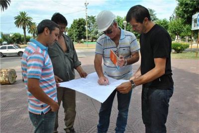 Avanza la obra de refuncionalizaci�n del Centro C�vico