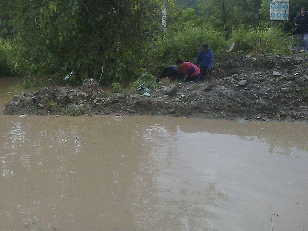 El temporal dej� 25 familias evacuadas en la provincia y da�os