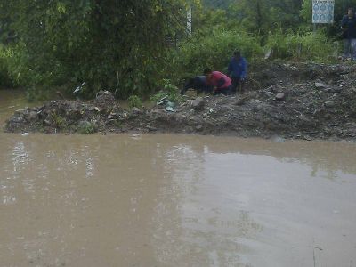 El temporal dej� 25 familias evacuadas en la provincia y da�os