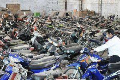 Secuestraron m�s de 400 motos en la primera quincena de enero