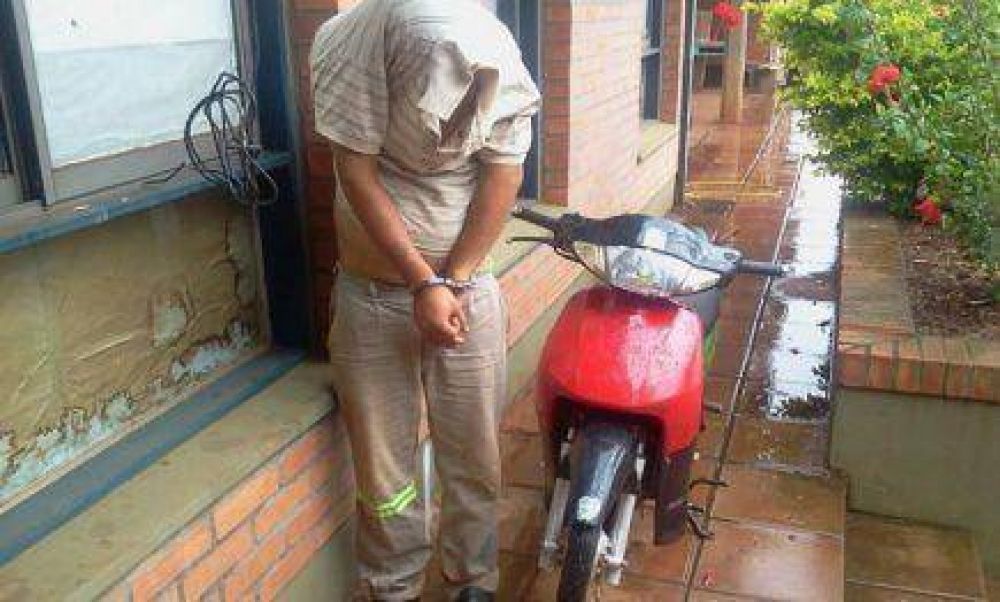 Denunci� la sustracci�n de una moto y la hallaron en la casa de un sereno