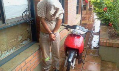 Denunci� la sustracci�n de una moto y la hallaron en la casa de un sereno