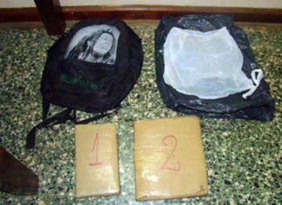 Un menor transportaba marihuana en una mochila en Iguaz�