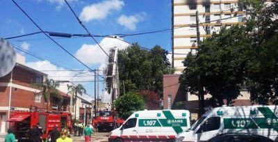 Villa Devoto: Por un incendio hubo 19 heridos