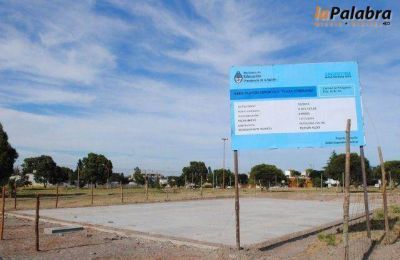 Se ejecutan las obras de playones deportivos