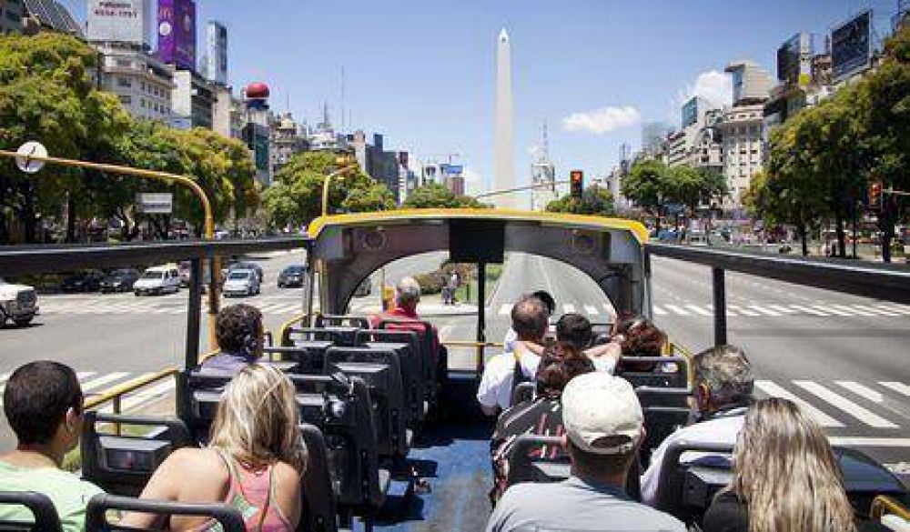 Fuerte aumento del turismo en la Ciudad