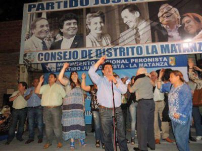 Desmienten rupturas en el PJ de La Matanza