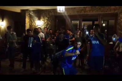 Momento relax en la pretemporada: los jugadores de Boca cantaron con Los Totora