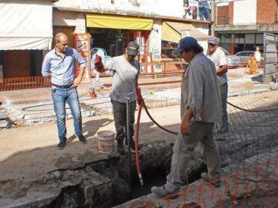 Continua la remodelaci�n de calle Constituci�n en San Fernando 