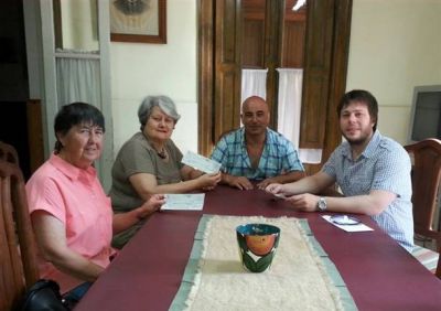 Tres instituciones del partido de Bol�var recibieron un subsidio por parte de la UCR
