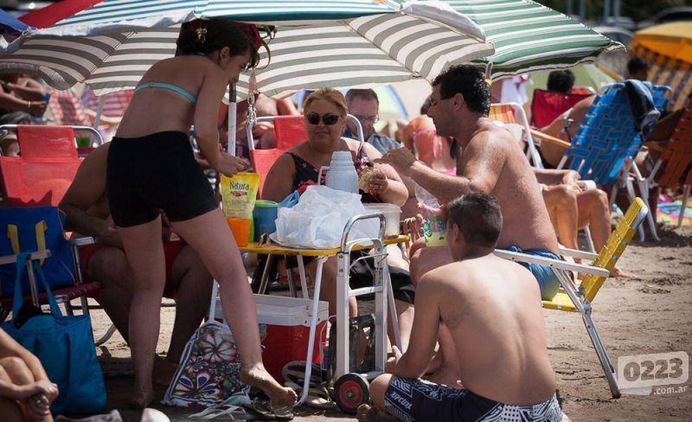Cu�nto le cuesta a una familia tipo comer en las playas del centro