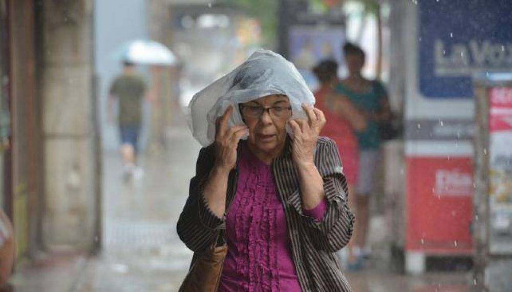 Alerta por fuertes tormentas para el sur de C�rdoba