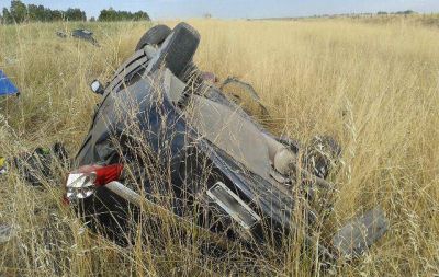 Terrible choque en Tornquist destroza a familia cordobesa