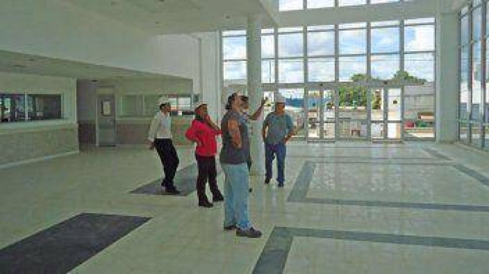 Hospital de Gualeguaych�: tiene un avance del 80%