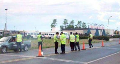 Realizan controles de alcoholemia a conductores profesionales