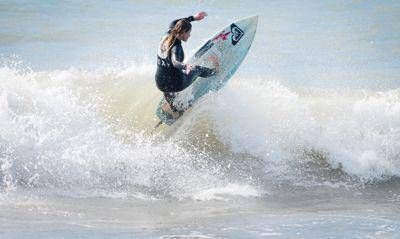 Ornella Pellizzari, otra vez due�a del Roxy Surf Jam