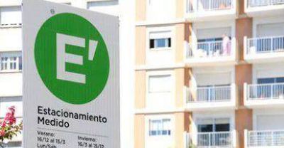 A partir de este lunes rige la nueva tarifa para estacionar en el centro