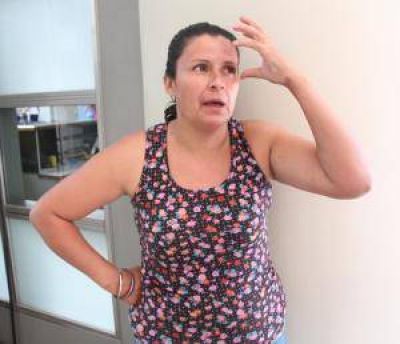 Es menor, est� embarazada y su novio le dio feroz paliza