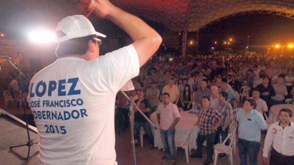 Unos 2.000 militantes avalan la candidatura a gobernador del kirchnerista Lpez