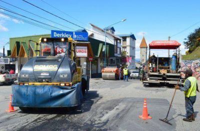 Casco C�ntrico: La Municipalidad avanza con la repavimentaci�n