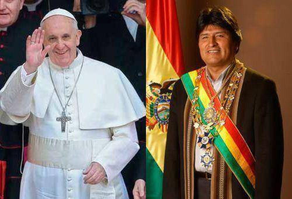 Evo afirma que Francisco visitar Bolivia, Paraguay y Ecuador en julio