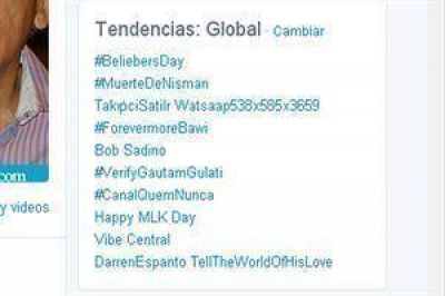 La #MuerteDeNisman tendencia en el mundo