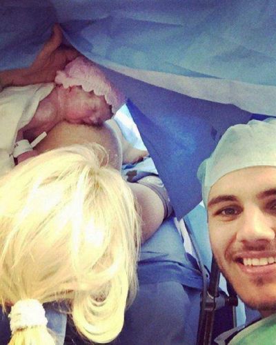 Naci� la hija de Wanda Nara y Mauro Icardi: mir� la primera foto de la beba