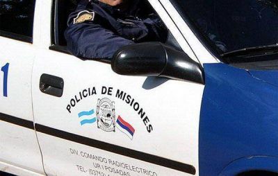 Posadas:Un polic�a fue agredido con un botellazo