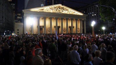 Hubo marchas en todo el pa�s por la muerte del fiscal Nisman