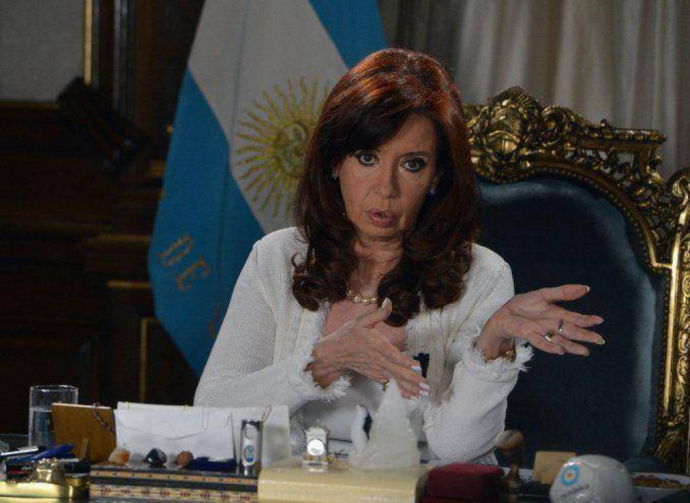 A trav�s de una carta, Cristina Kirchner habl� de 