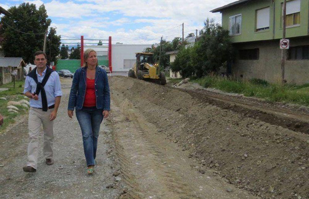Se inici� la primera etapa del plan de pavimentaci�n 75 Cuadras